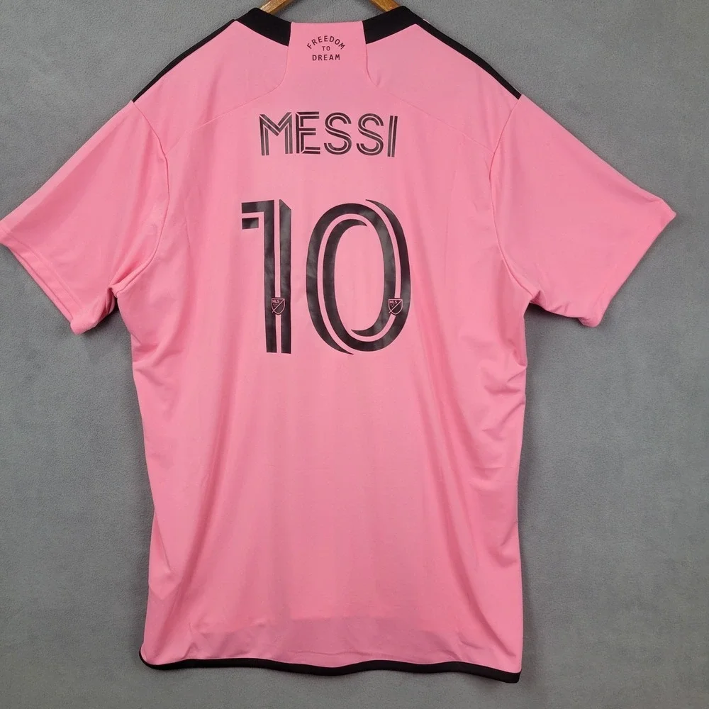 NEW‎ LIONEL MESSI ADIDAS $130 JERSEY 2XL 2024/2025 MIAMI PINK HOME MENS MLS